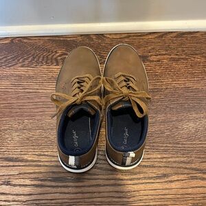 Cat and Jack Brown Little boy’s dress shoes